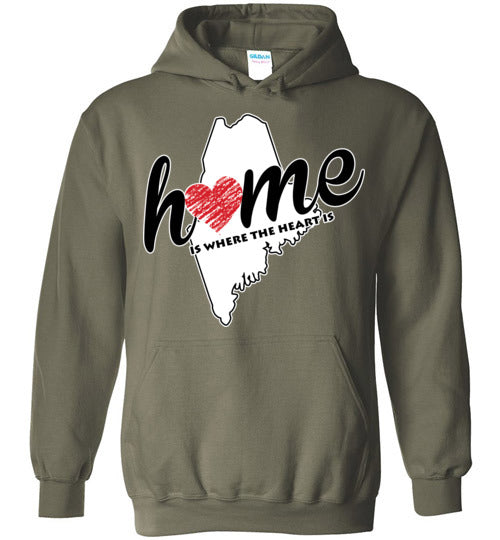 Maine Home. Adult. Hoodie