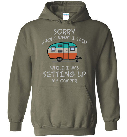 Sorry About What I said. Adult. Hoodie