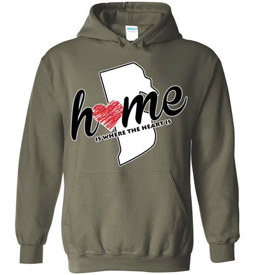 Rhode Island Home. Adult. Hoodie