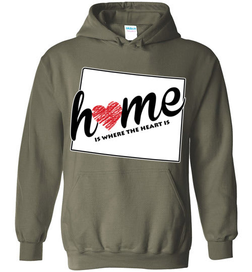 Wyoming Home. Adult. Hoodie