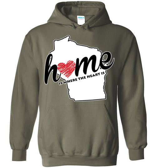 Wisconsin Home. Adult. Crewneck