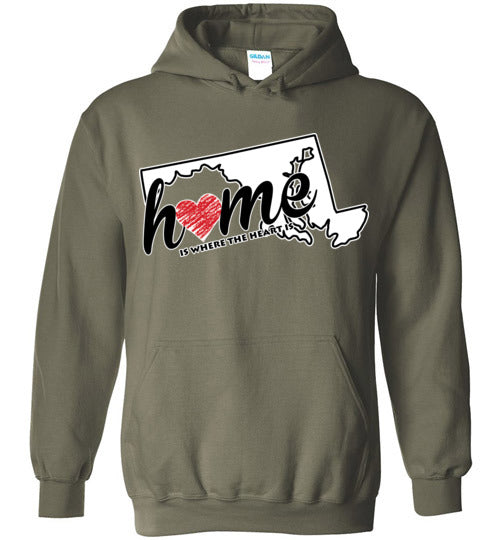 Maryland Home. Adult. Hoodie