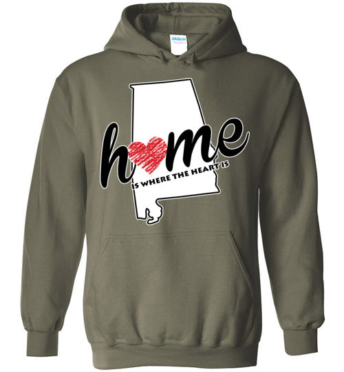 Alabama Home. Adult. Hoodie