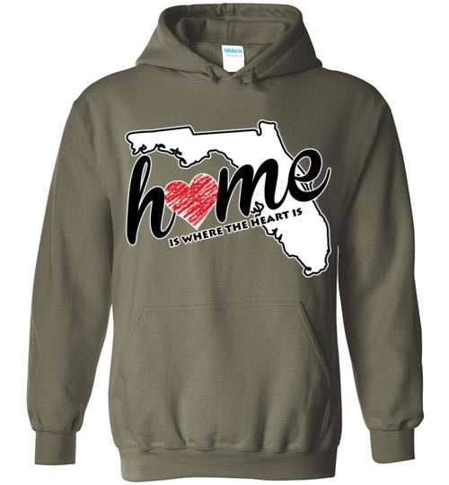 Florida Home. Adult. Hoodie