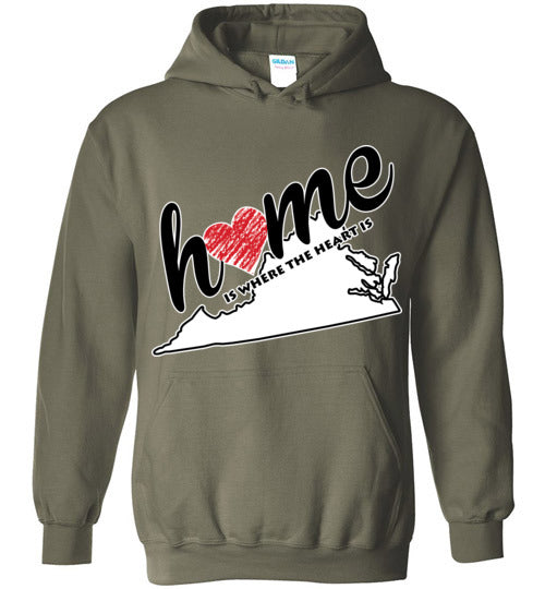 Virginia Home. Adult. Hoodie