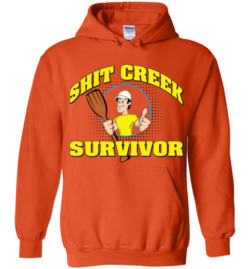 Shit Creek Man. Adult. Hoodie