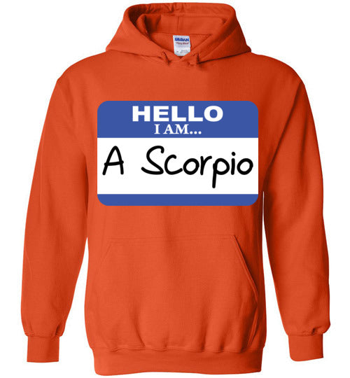 A Scorpio. Adult. Hoodie