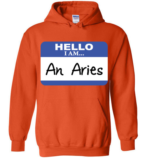 An Aries. Adult. Hoodie
