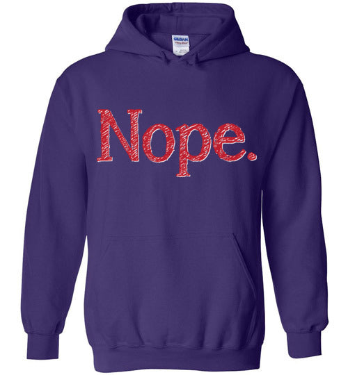 Nope. Youth. Hoodie