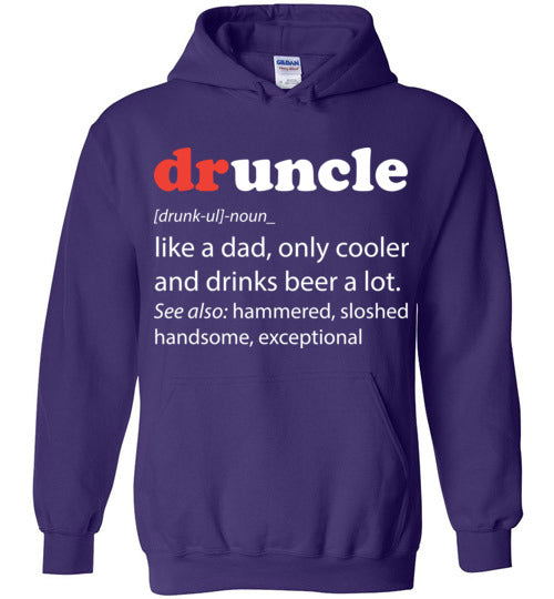 druncle. Adult. Hoodie