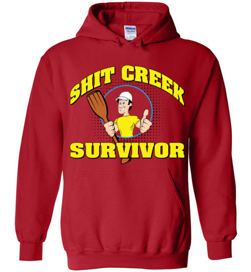 Shit Creek Man. Adult. Hoodie