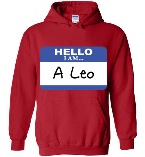 A Leo. Adult. Hoodie
