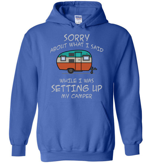 Sorry About What I said. Adult. Hoodie