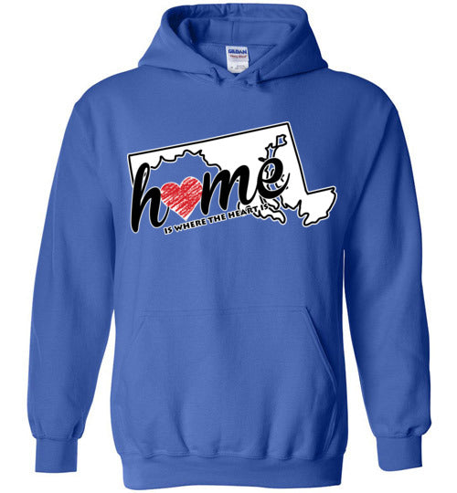 Maryland Home. Adult. Hoodie