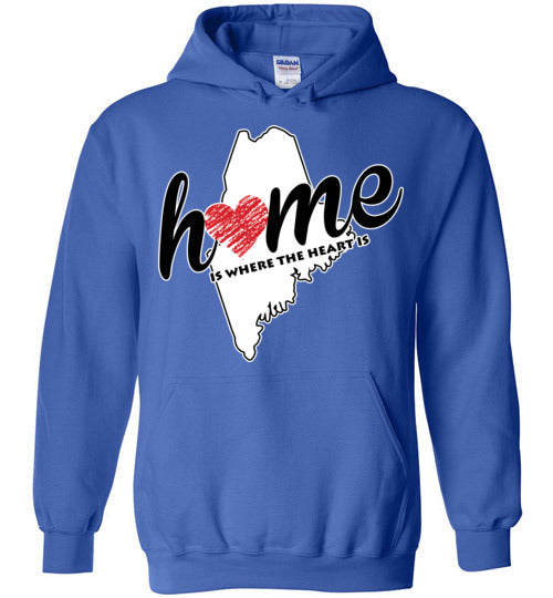 Maine Home. Adult. Hoodie
