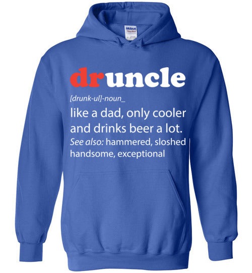 druncle. Adult. Hoodie