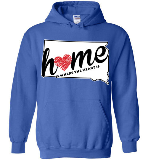 South Dakota Home. Adult. Hoodie