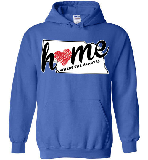 Nebraska Home. Adult. Hoodie