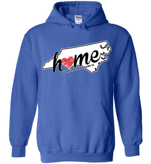 North Carolina Home. Adult. Hoodie