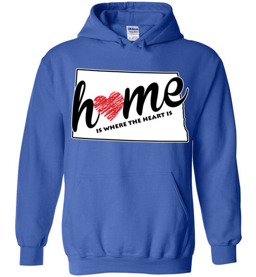 North Dakota Home. Adult. Hoodie