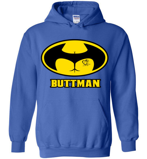 Buttman Heart. Adult. Hoodie