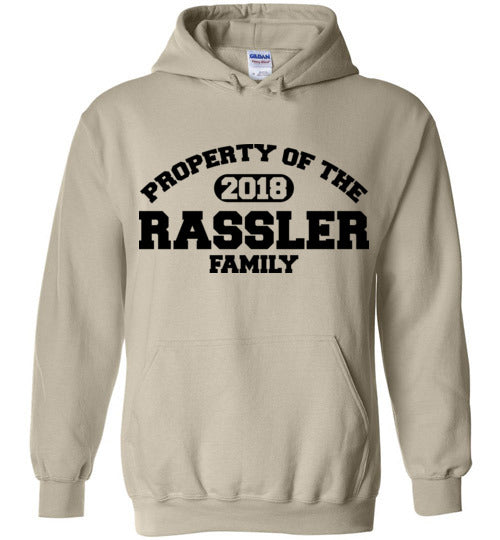 Property of Rassler Family. Adult. Hoodie