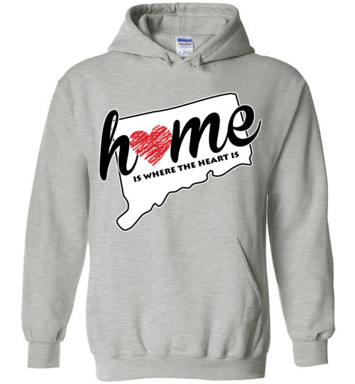 Connecticut Home. Adult. Hoodie