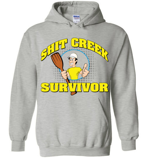 Shit Creek Man. Adult. Hoodie