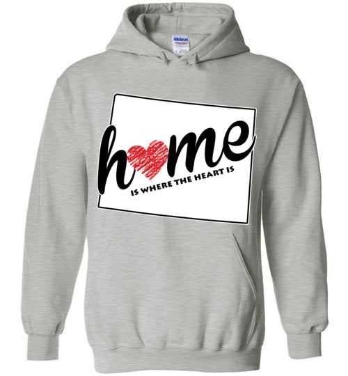 Wyoming Home. Adult. Hoodie