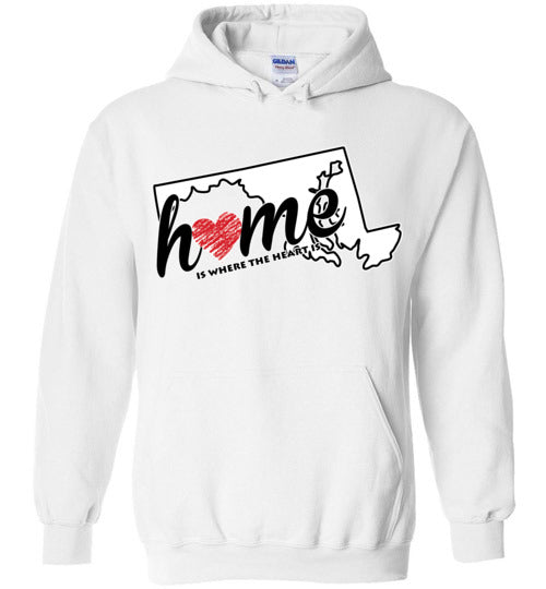 Maryland Home. Adult. Hoodie