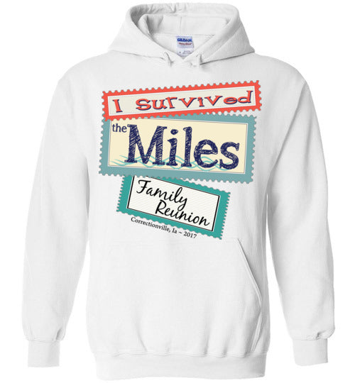 Reunion Stamps. Adult. Hoodie