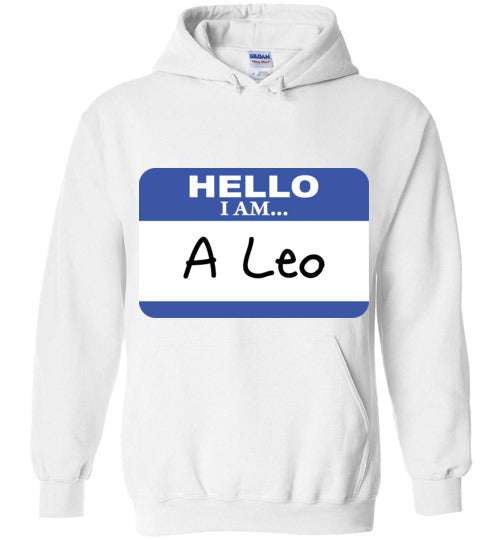 A Leo. Adult. Hoodie