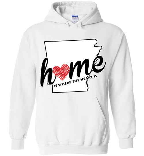 Arkansas Home. Adult. Hoodie