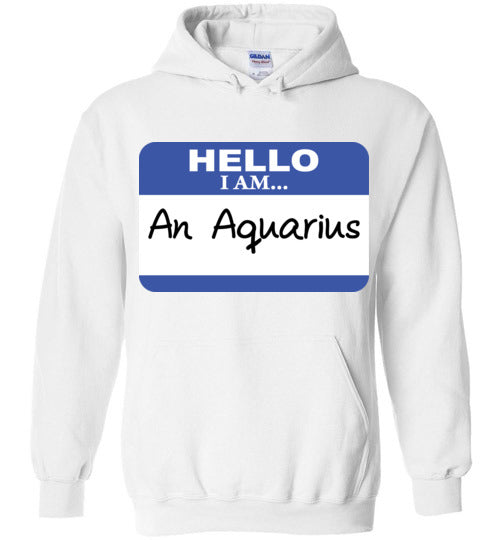 An Aquarius. Youth. Hoodie