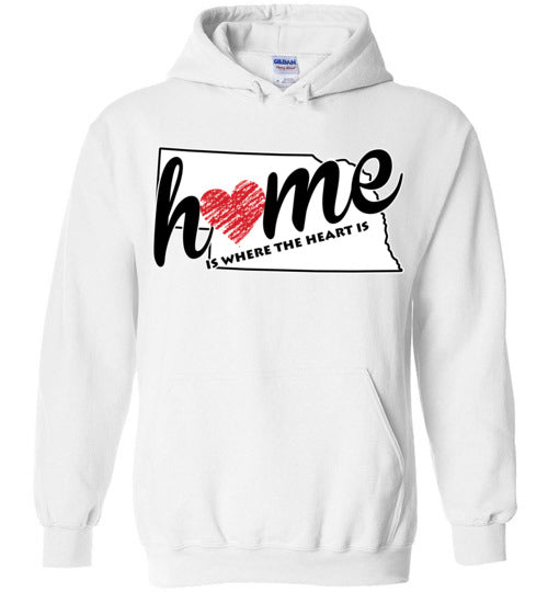 Nebraska Home. Adult. Hoodie