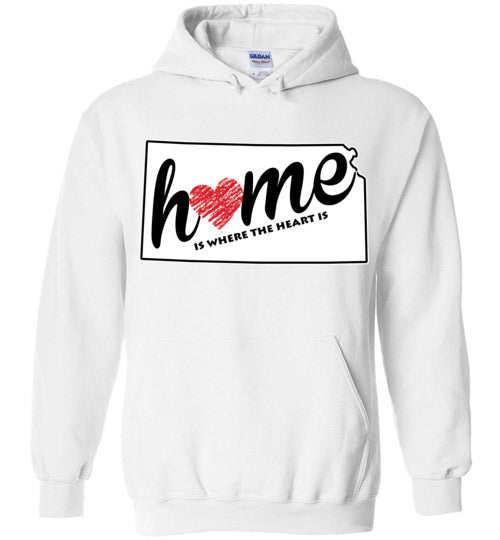 Kansas Home. Adult. Hoodie