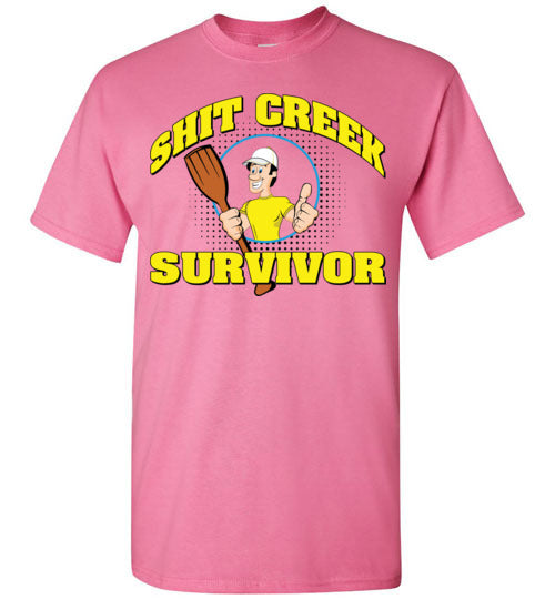 Shit Creek Man. Adult. SS Tshirts