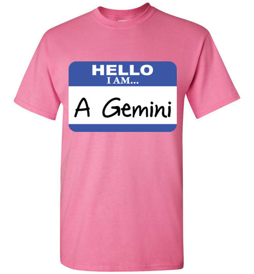 A Gemini. Adult. SS Tshirt