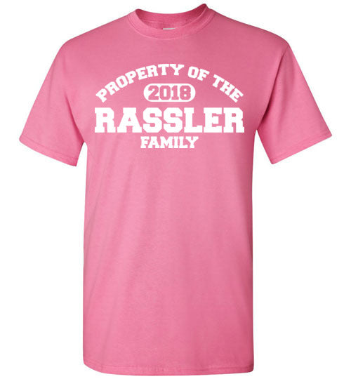 Property of Rassler. Adult. SS Tshirt