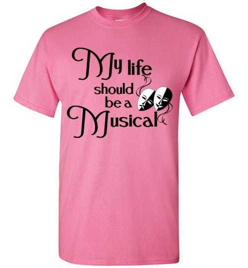 Musical Life. Adult. SS Tshirt