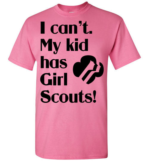 My kid has Girl Scouts SS Tshirt