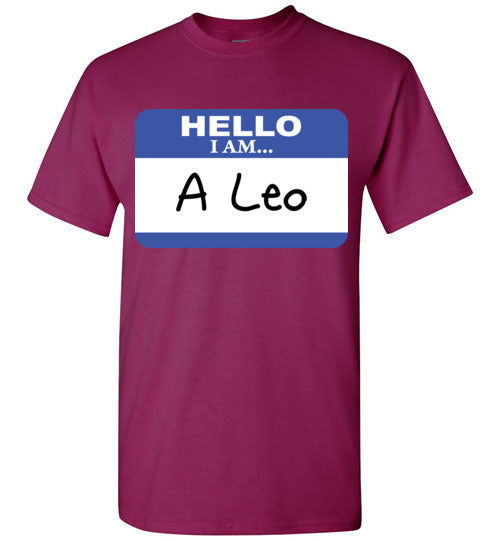 A Leo. Adult. SS Tshirt