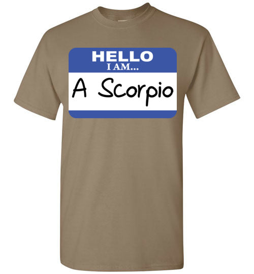 A Scorpio. Adult. SS Tshirt