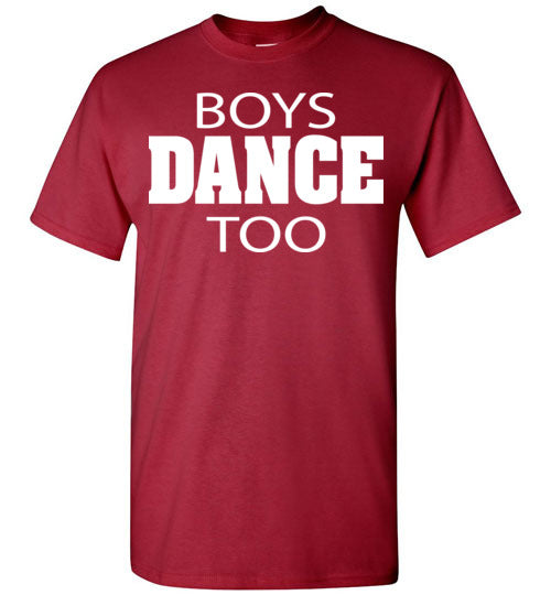 Boys Dance too. Youth. SS Tshirt