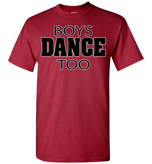 Boys Dance Too. Youth. SS Tshirt