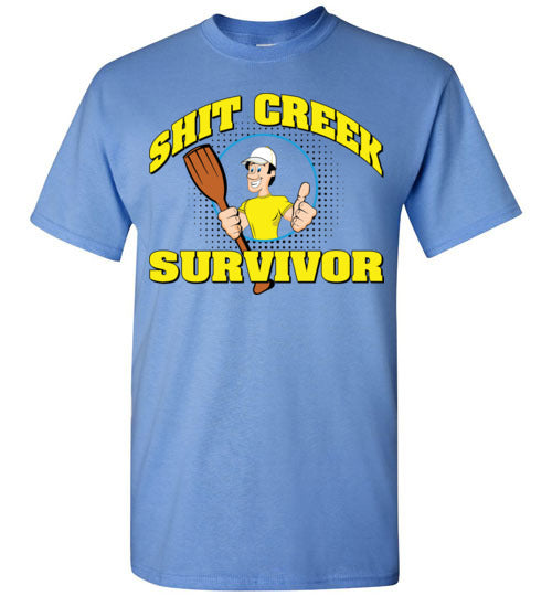 Shit Creek Man. Adult. SS Tshirts