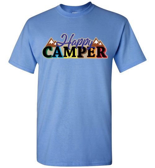 Happy Camper. Adult. SS Tshirt