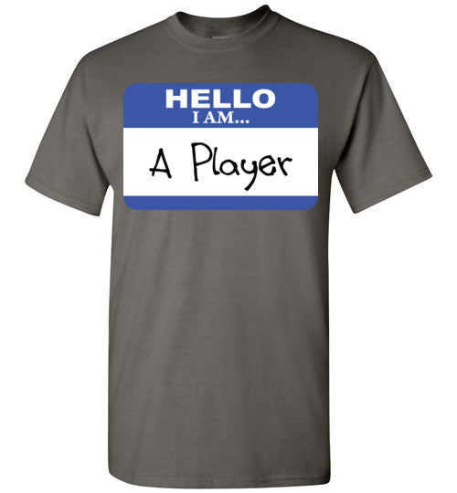 A Player. Adult. SS Tshirt