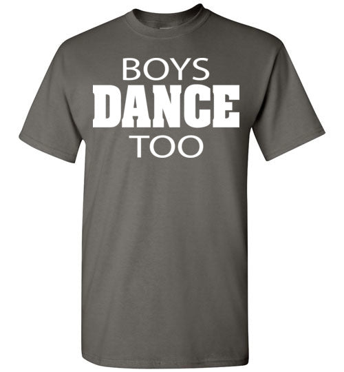 Boys Dance too. Youth. SS Tshirt