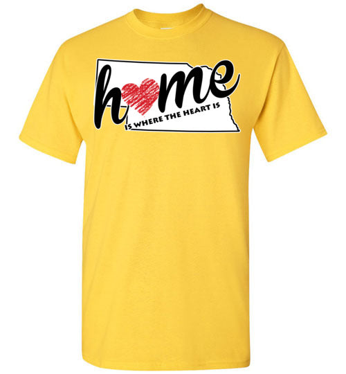 Nebraska Home. Adult. SS Tshirt